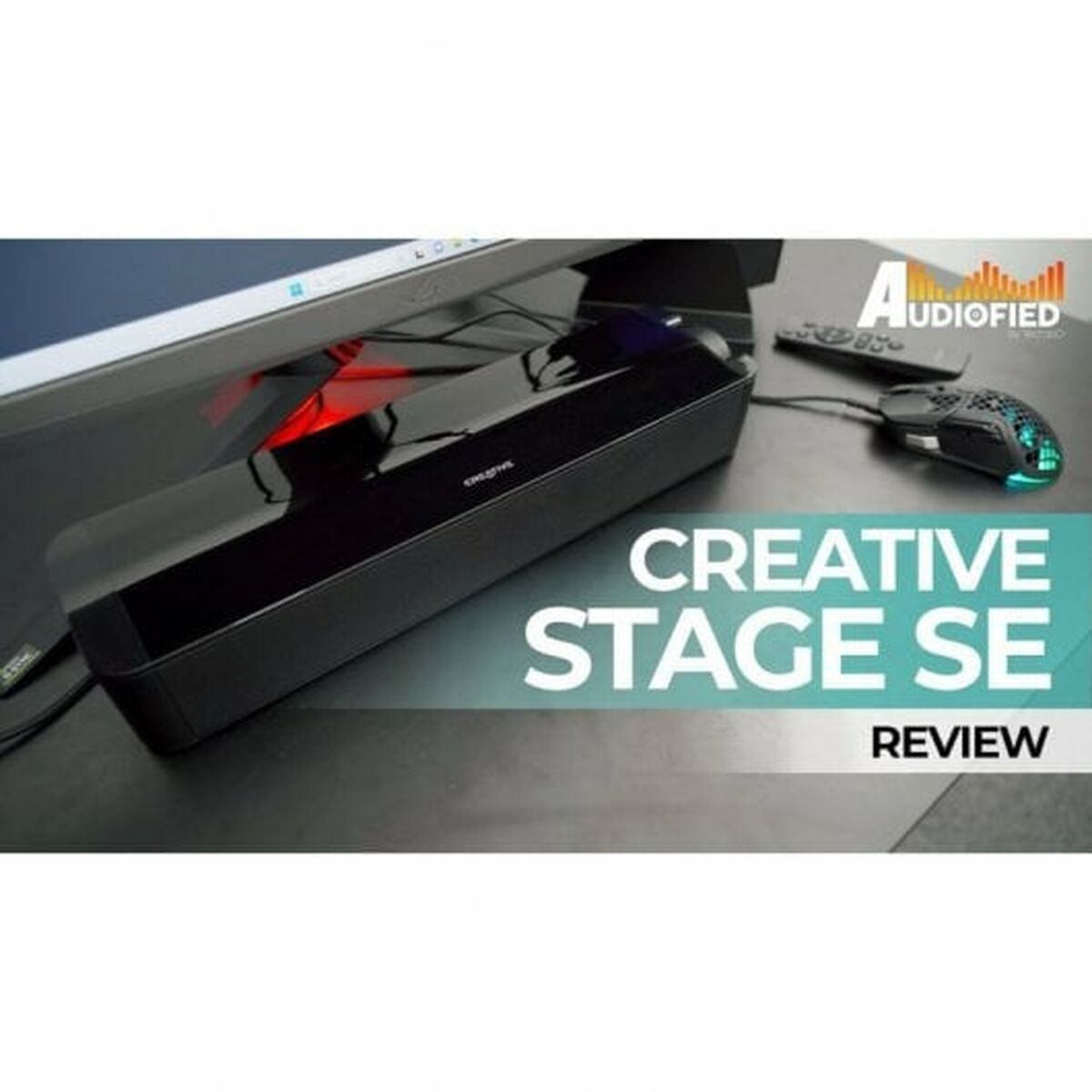 Trådlös soundbar Creative Technology 51MF8410AA000 Svart 48 W